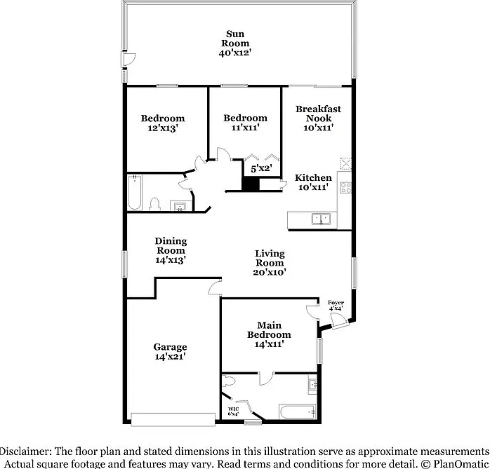 3 bed, 2.0 bath, 1313 sqft, $4,020 — Photo 2