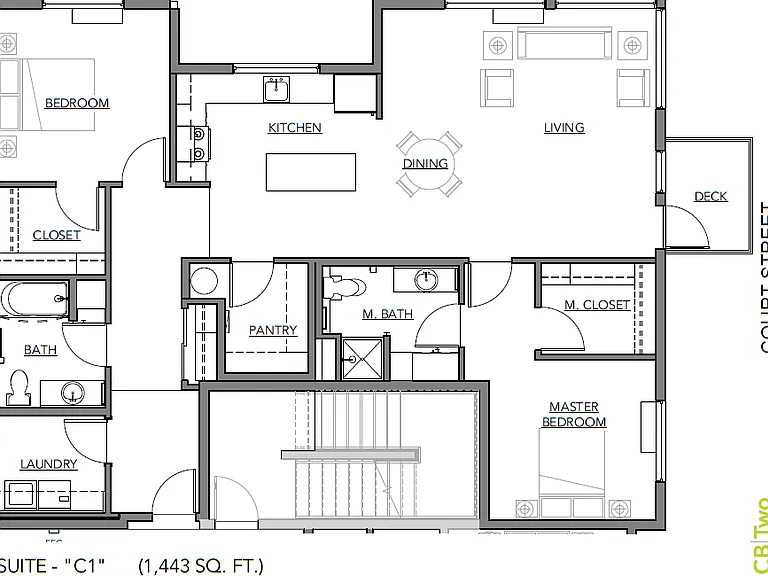 C1 - 1443 sqft C1 - 1443 sqft