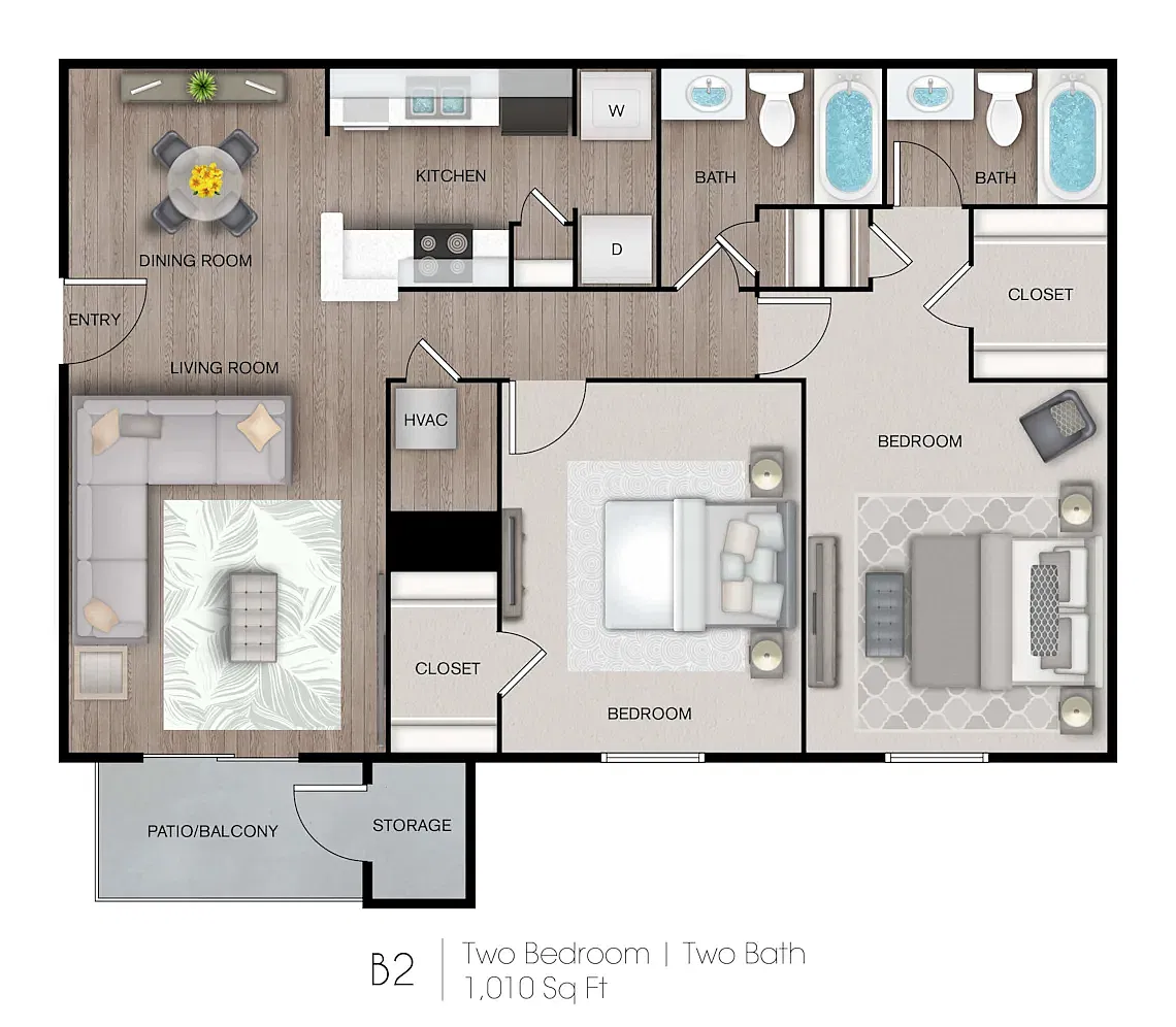 Floor plan Willow - B2
