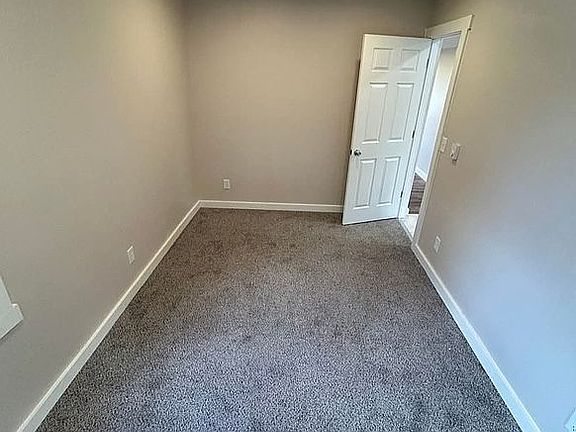 Bedroom door to kitchen