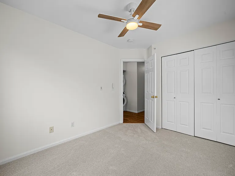 Bedroom #1. Bifold closet doors