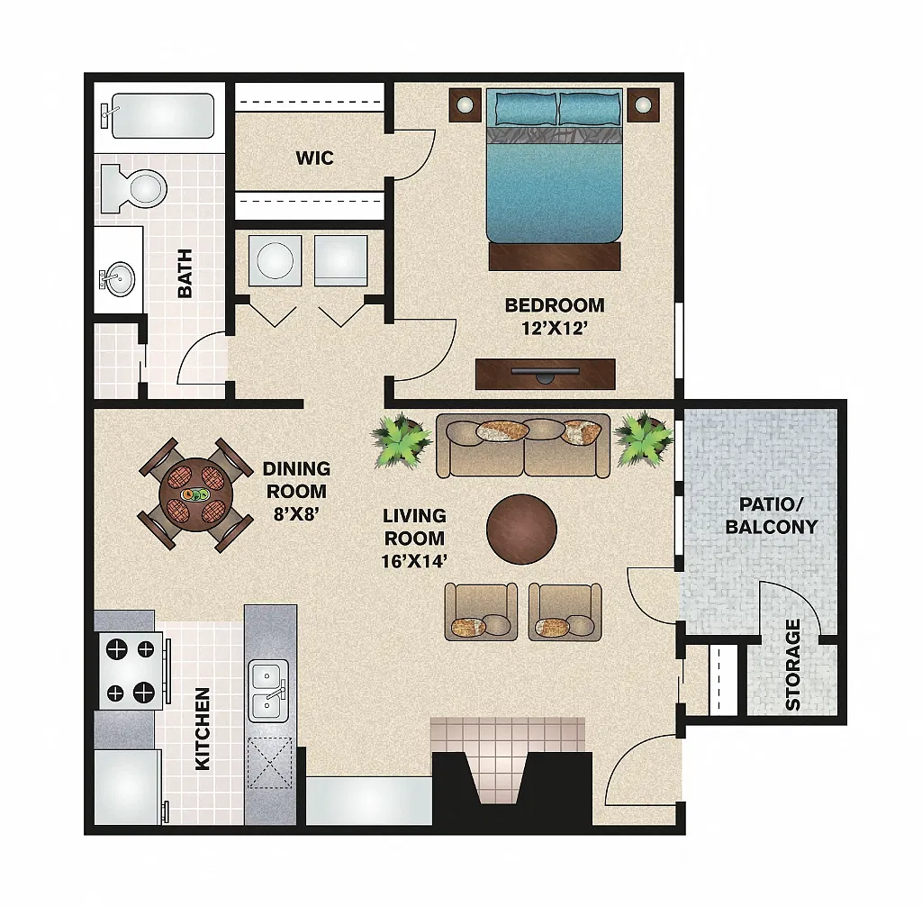 Floor plan B