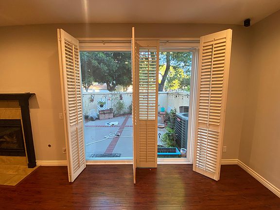 View of Back Yard from Living Room