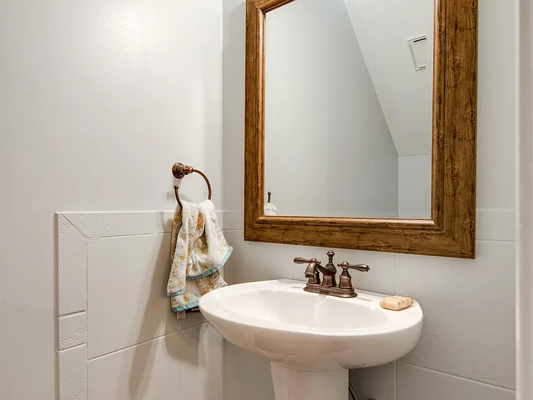 Half bath. Total of 2 half baths and 2 full baths.