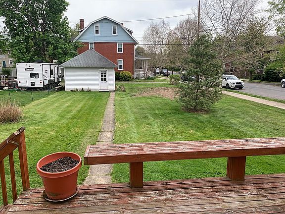 Back yard view from deck