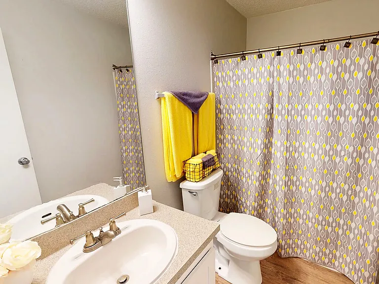 Spacious Bathrooms