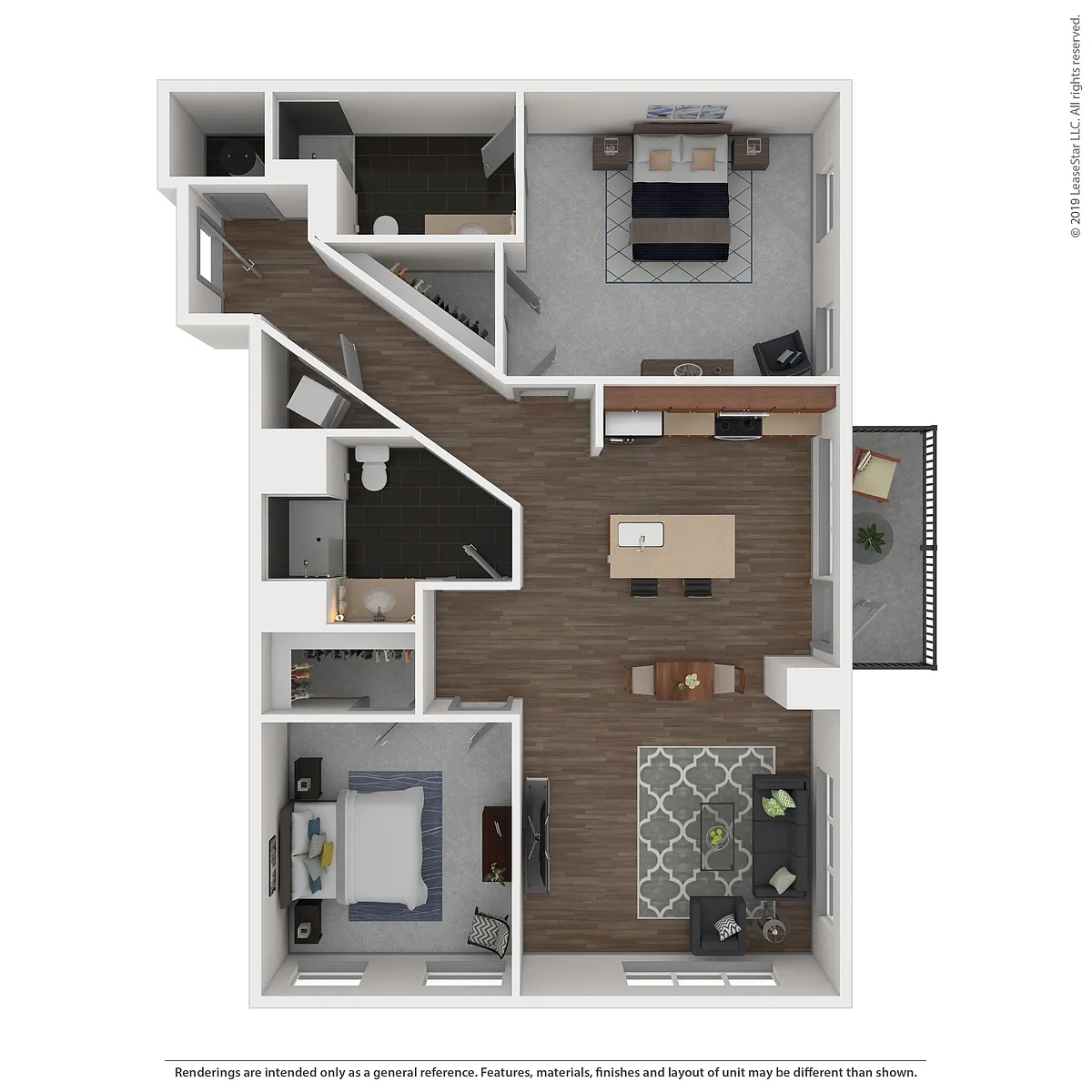 Floor plan 203
