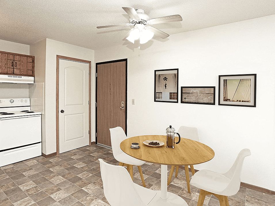 Dining Area with Overhead Light