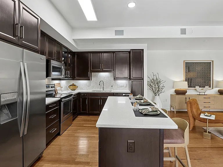 2 Bedroom Model: Kitchen