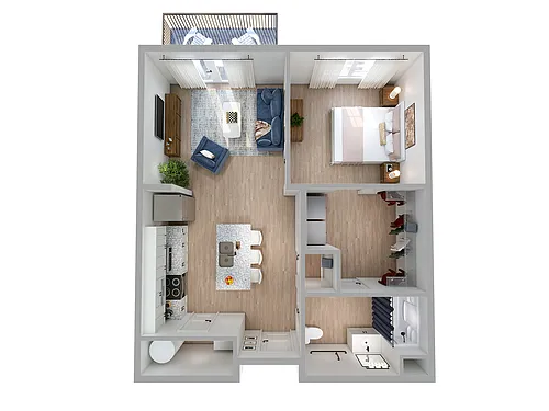 Floor plan 1/1