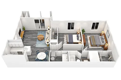 Floor plan Luminance