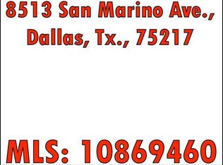 8514 San Marino Ave, Dallas, TX 75217