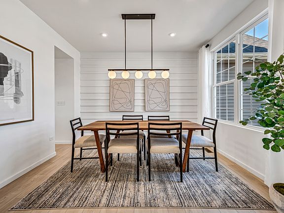 Formal Dining Room with Pass Through to Kitchen