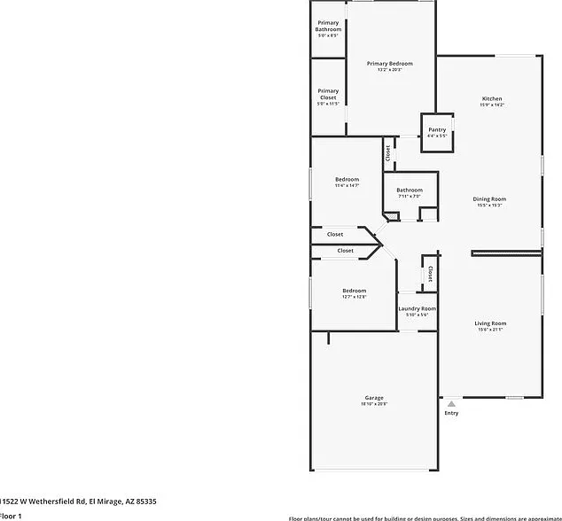 3 bed, 2.0 bath, 1756 sqft, $1,910 — Photo 2