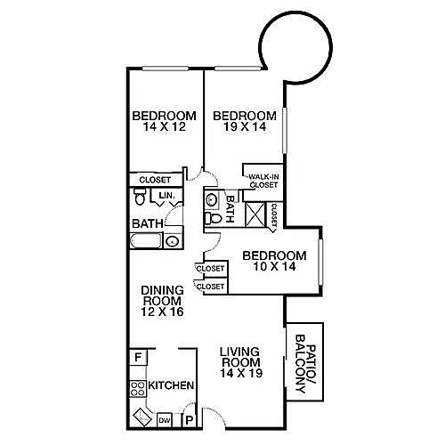 Floor plan Windsor II