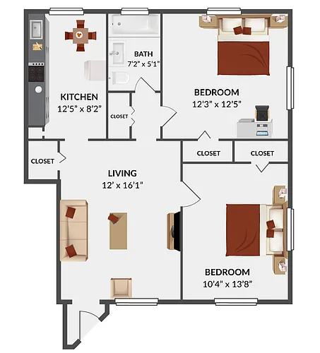 Floor plan Stillwater