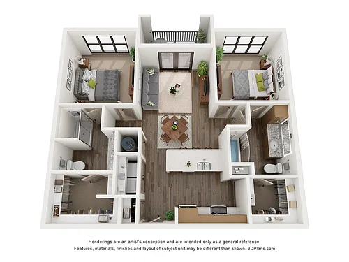 Floor plan B1