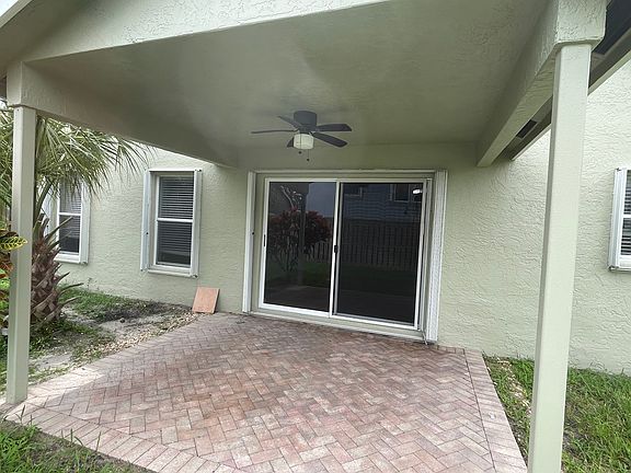 Back covered patio
