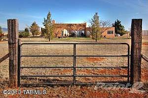 Pasture gate, north side of property