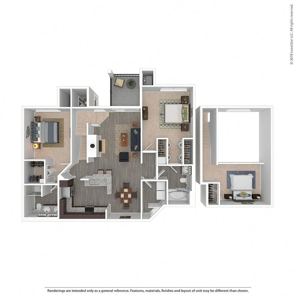 Floor plan C1-Renovated