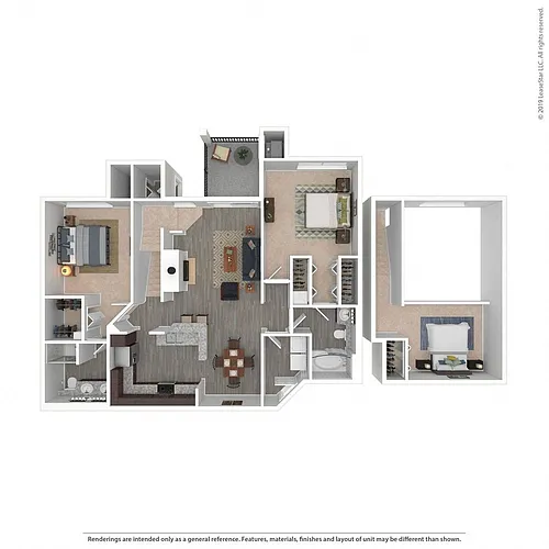 Floor plan C1-Renovated