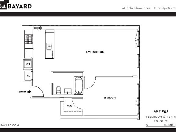 2nd image of 61 Richardson St APT 5J