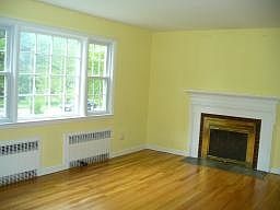 LIVING RM W/WOODBURN FRPL