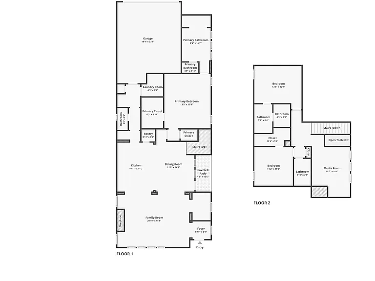 Layout for 5908 Exeter Ave.