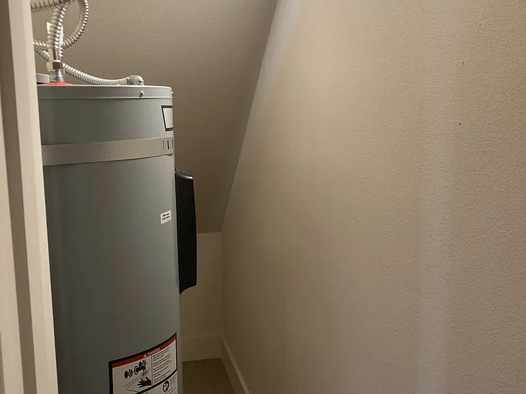 Extra storage space in coat closet
