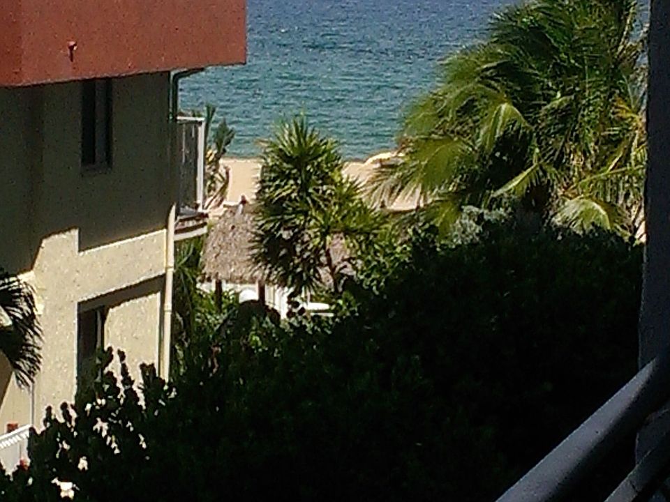 View from private balcony