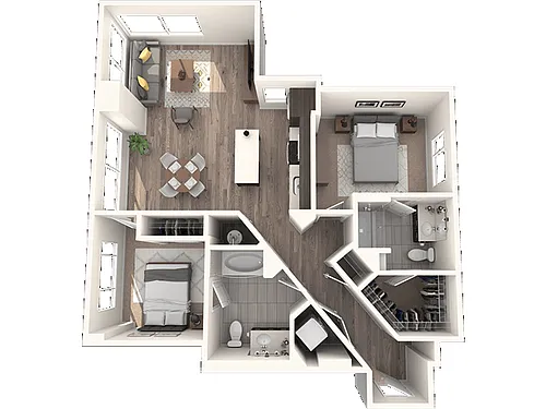 Floor plan B1