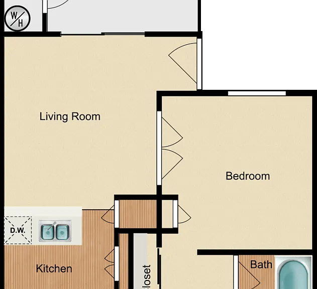 Plan A Floorplan Diagram