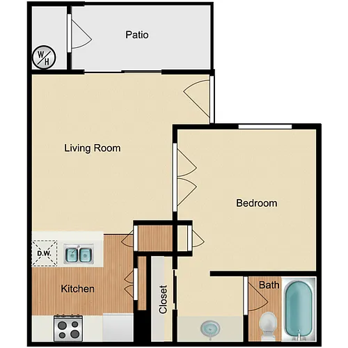 Floor plan Plan A