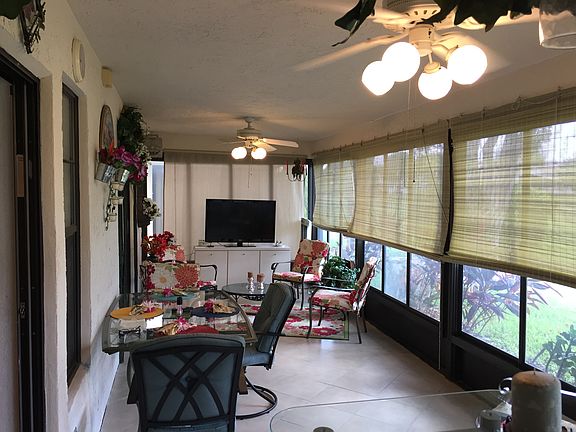 Enclosed patio