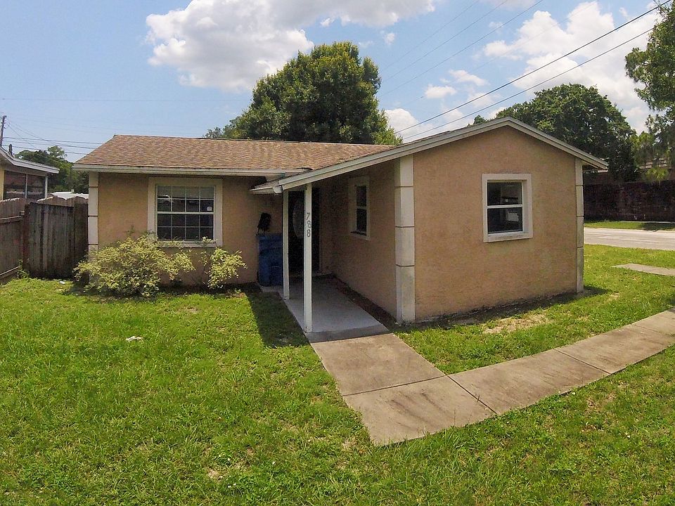 front of property