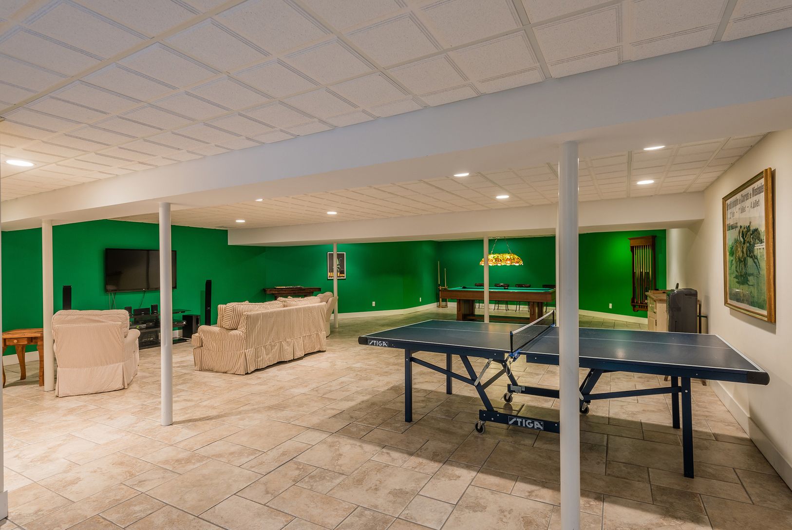  Lower Level Recreation/video room