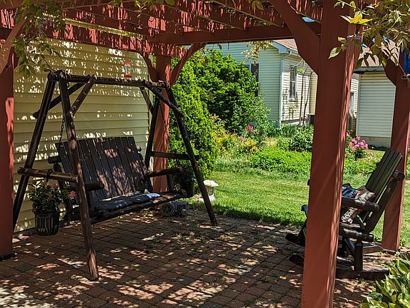 Outside patio.
