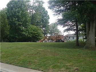 Playground is an easy walk, just across the street