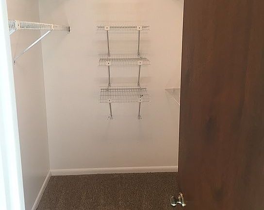 Walk in master closet