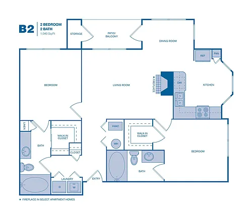 Floor plan B2