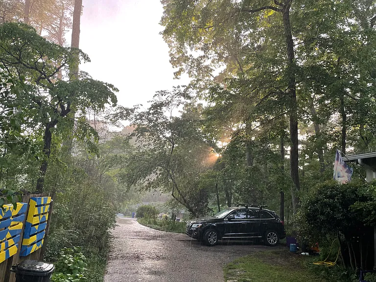 Long driveway