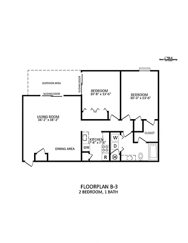 Floor plan B3