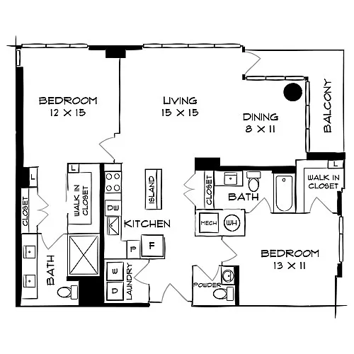 Floor plan Design 2C25