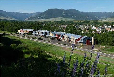 On river 3 blocks to Town