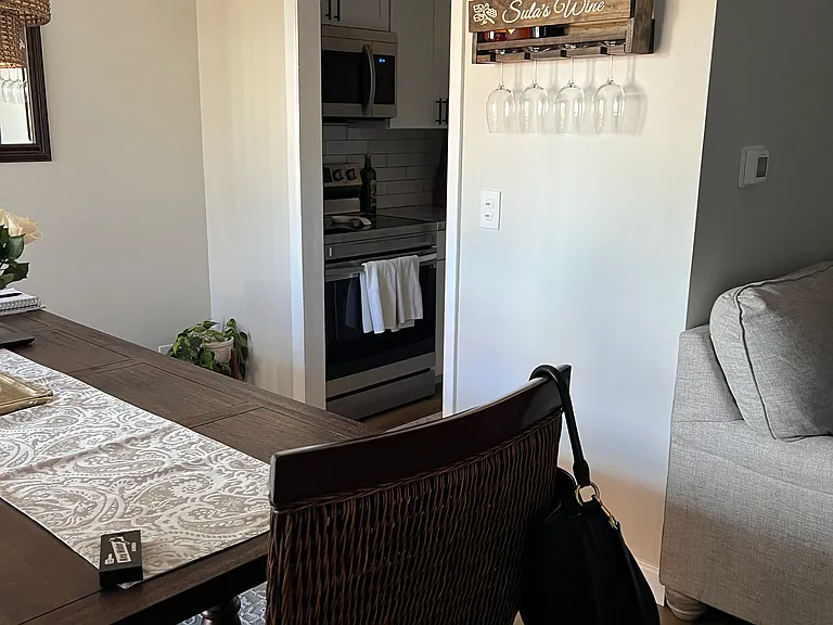 Entry to kitchen and Laundry Room