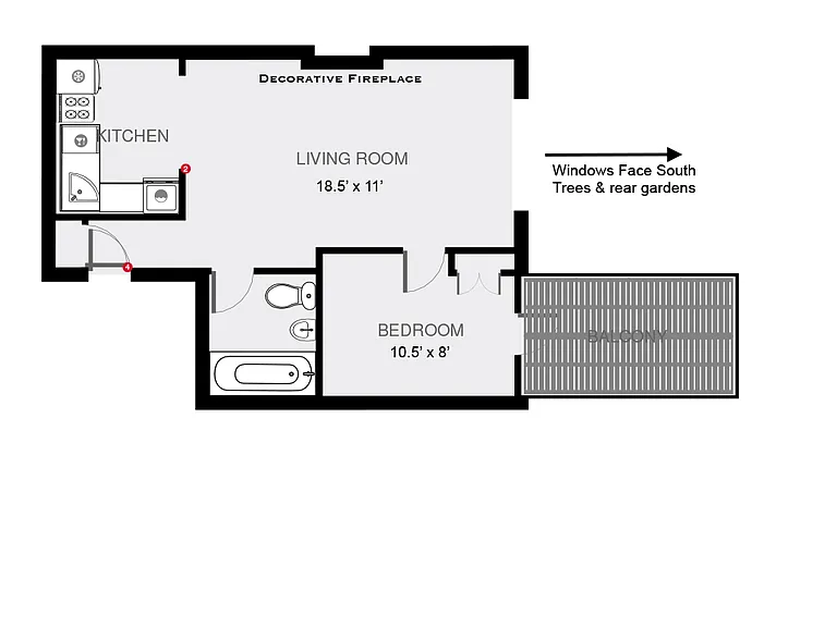 322 W 89th St #4W — Photo 8