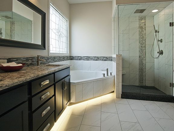 Beautiful master bathroom