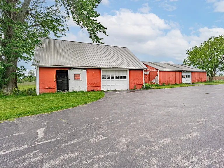 two barn/garages for your use.