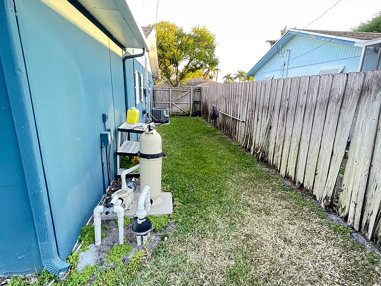 Other side yard (fenced in)