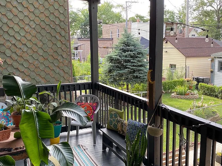 Set up your private covered deck